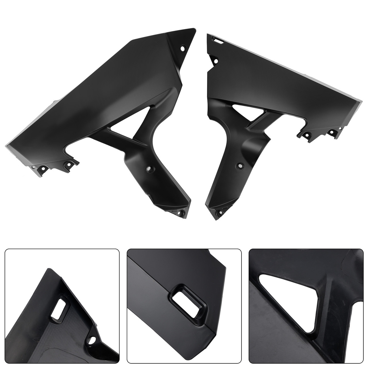 2024-2025 Honda CBR650R Hand Side Belly Frame Panel Fairing Cowl Black Generic 2024-2025 Honda CBR650R Hand Side Belly Frame Panel Fairing Cowl Black Generic