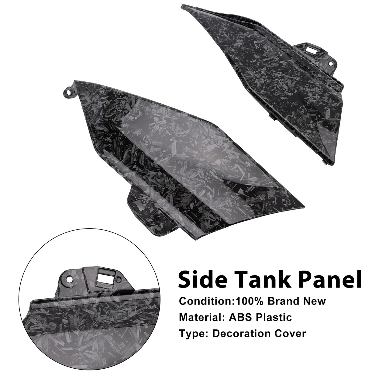 2024-2025 BMW R1300GS 2x Side Tank Cover Generic 2024-2025 BMW R1300GS 2x Side Tank Cover Generic