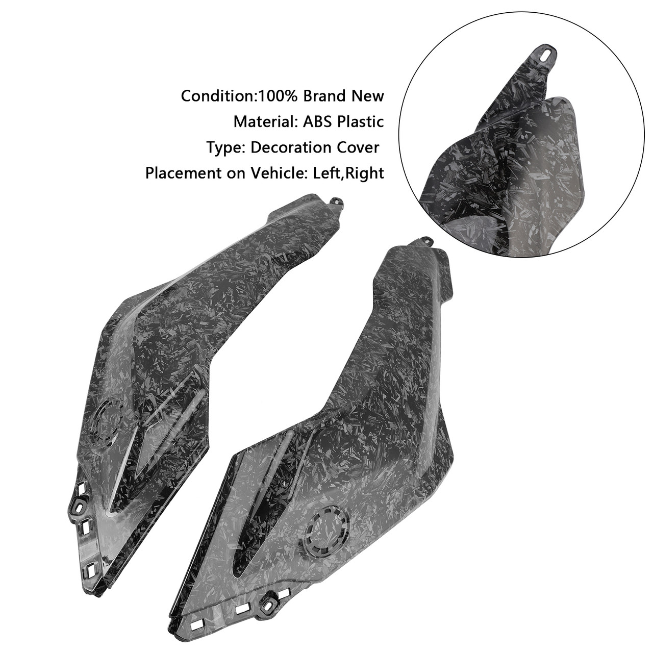 2024-2025 BMW R1300GS 2x Side Tank Cover FOR Generic 2024-2025 BMW R1300GS 2x Side Tank Cover FOR Generic