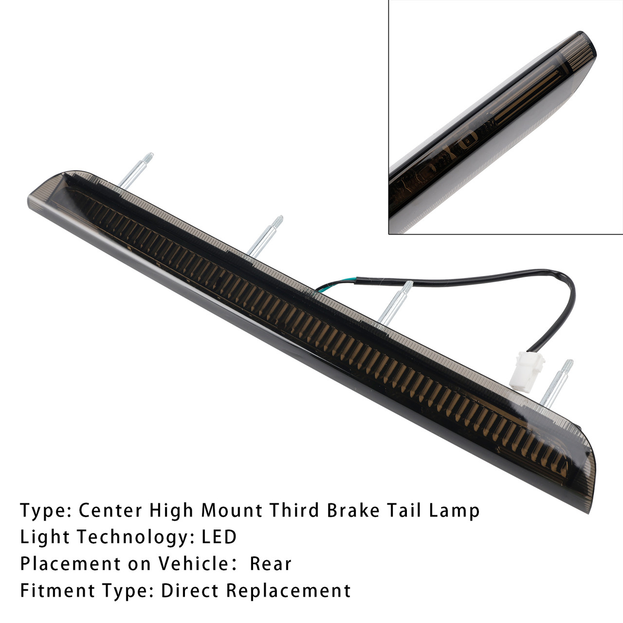 2016-2020 KIA SORENTO 3.3L Rear Stop Lamp 3rd High Brake Lamp LED 92700-C5000 Generic