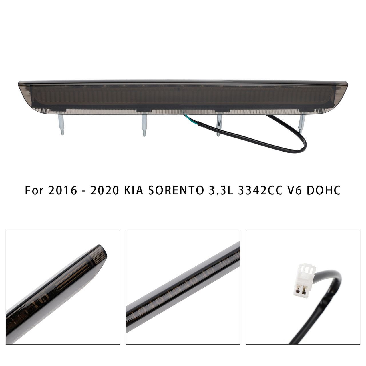 2016-2020 KIA SORENTO 3.3L Rear Stop Lamp 3rd High Brake Lamp LED 92700-C5000 Generic