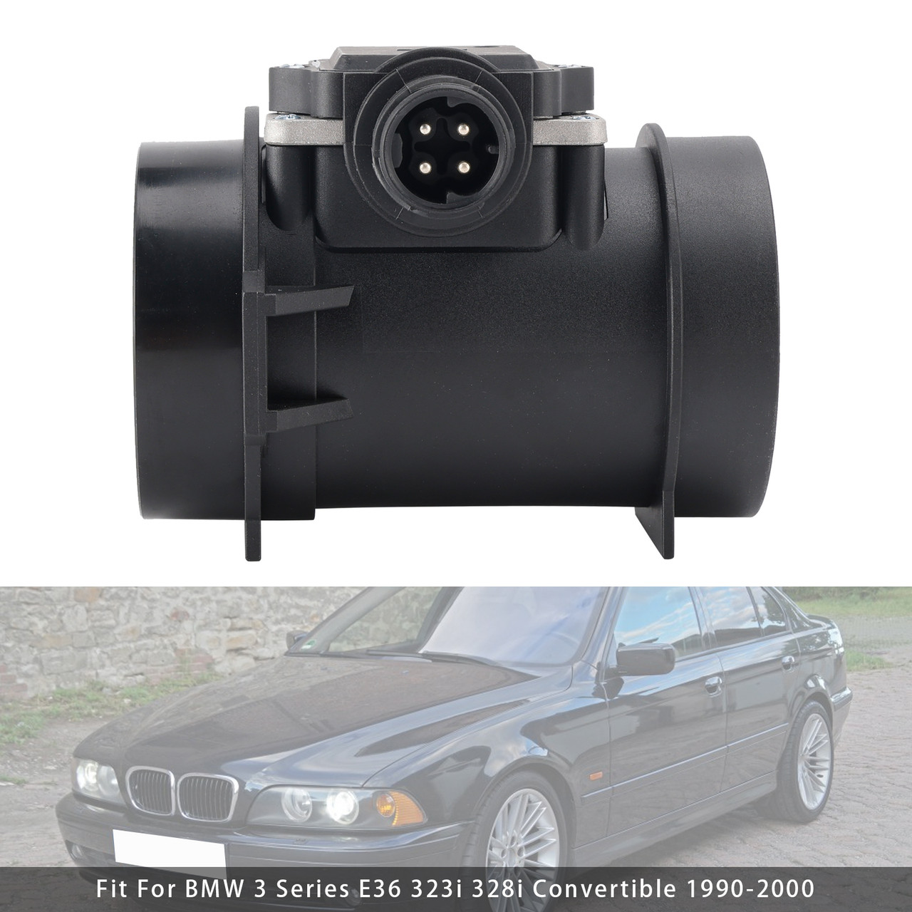 1990-2000 BMW 3 Series E36 Mass Air Flow Meter Sensor 0280218165 Generic 1990-2000 BMW 3 Series E36 Mass Air Flow Meter Sensor 0280218165 Generic
