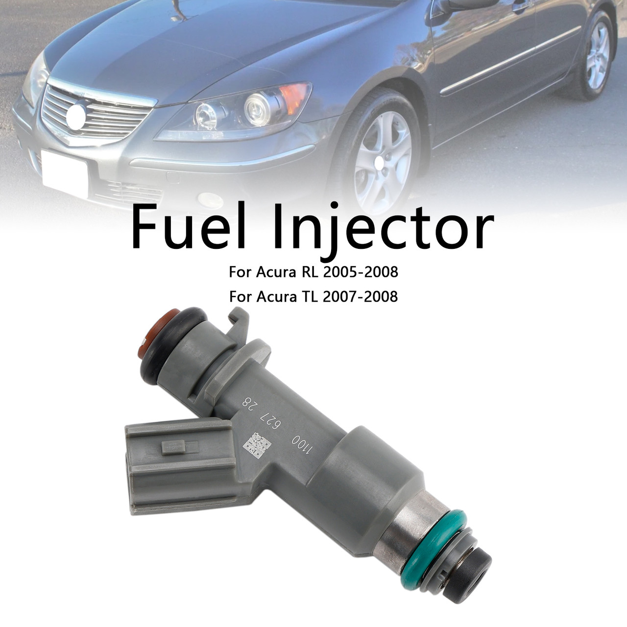 2005-2008 Acura RL 1X Fuel Injector 16450-RJA-A01 Generic