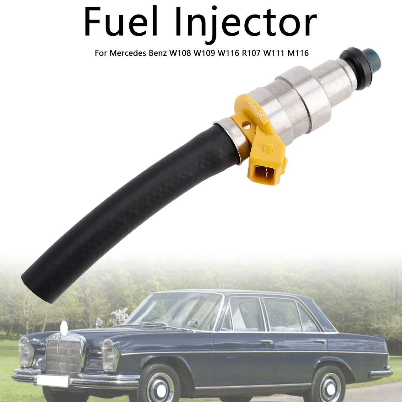 Mercedes Benz W108 W109 W116 R107 W111 M116 1X Fuel Injector A0000783123 Generic