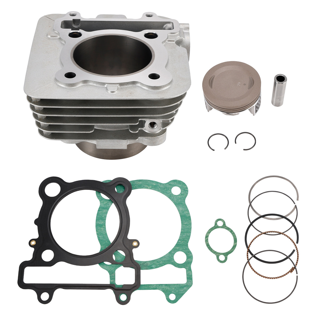 2008-2013 Yamaha ATV Raptor 250 All Models 300cc Cylinder Piston Gasket Silver 4D3-11311-01 Generic