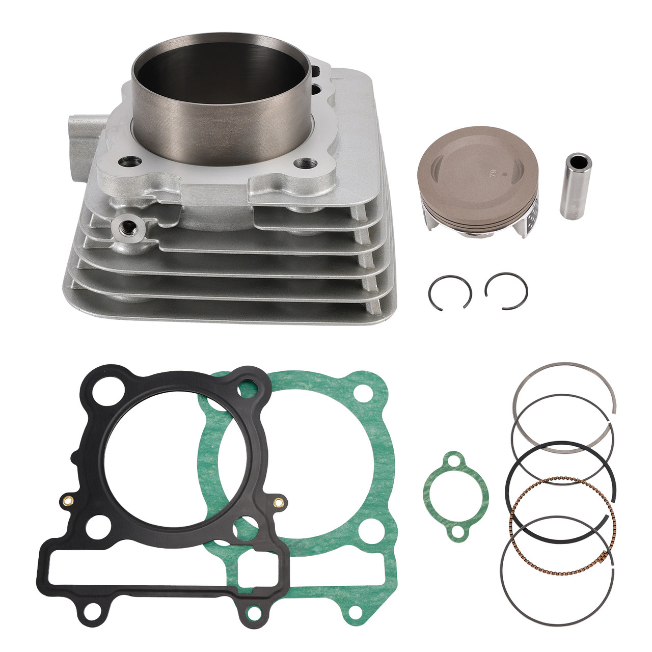 2008-2013 Yamaha ATV Raptor 250 All Models 300cc Cylinder Piston Gasket Silver 4D3-11311-01 Generic