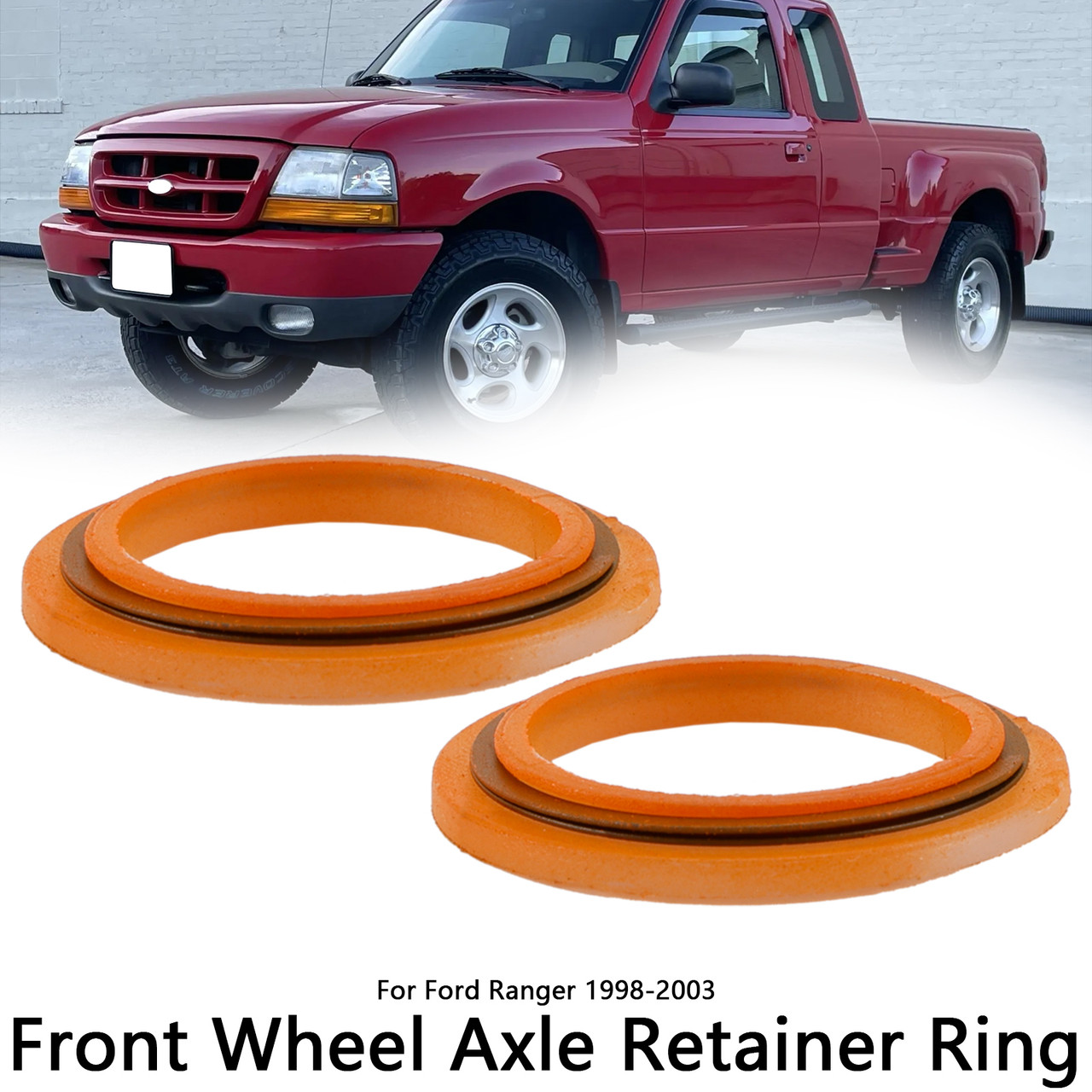 1998-2003 Ford Ranger 2*Front Wheel Axle Retainer Ring F87Z3B457AA Generic