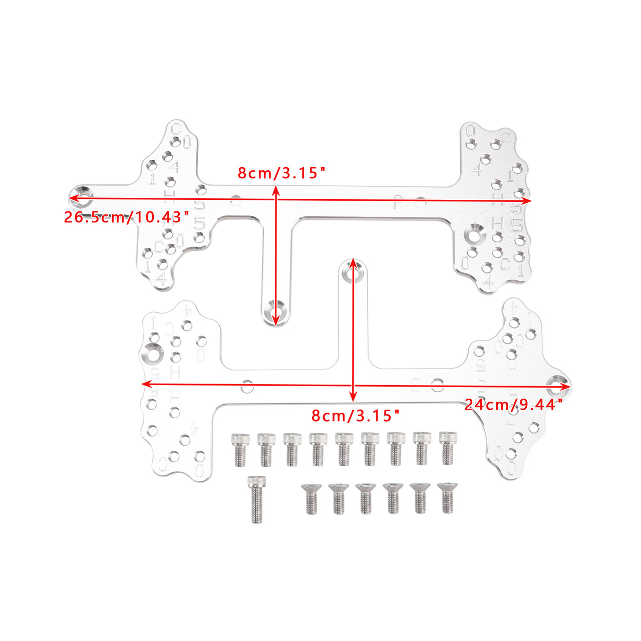 Chevy S10 LS Aluminum Ignition Coil Mounting Bracket Plate 551115-01 Generic