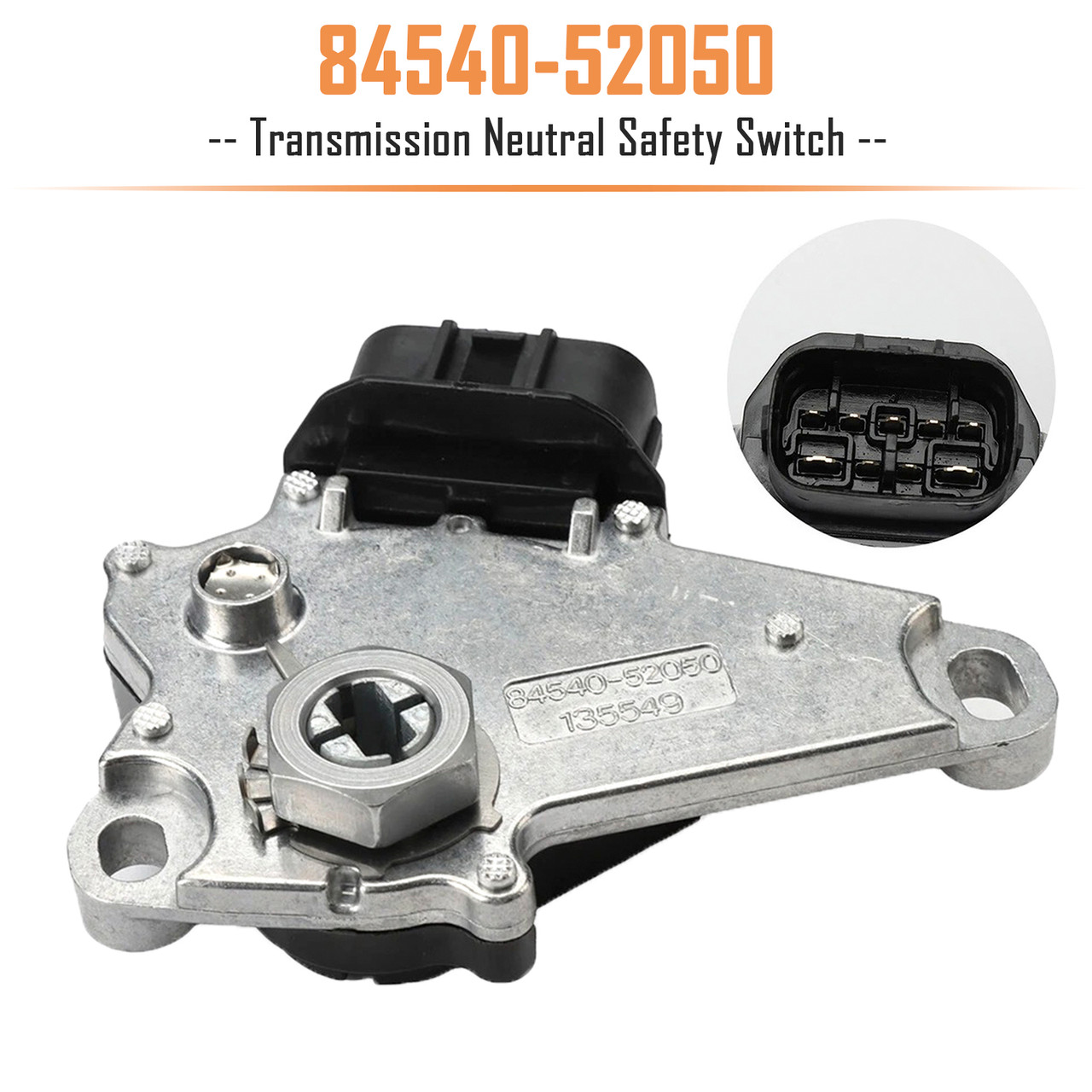 2000-2005 Toyota Celica Transmission Neutral Safety Switch 84540