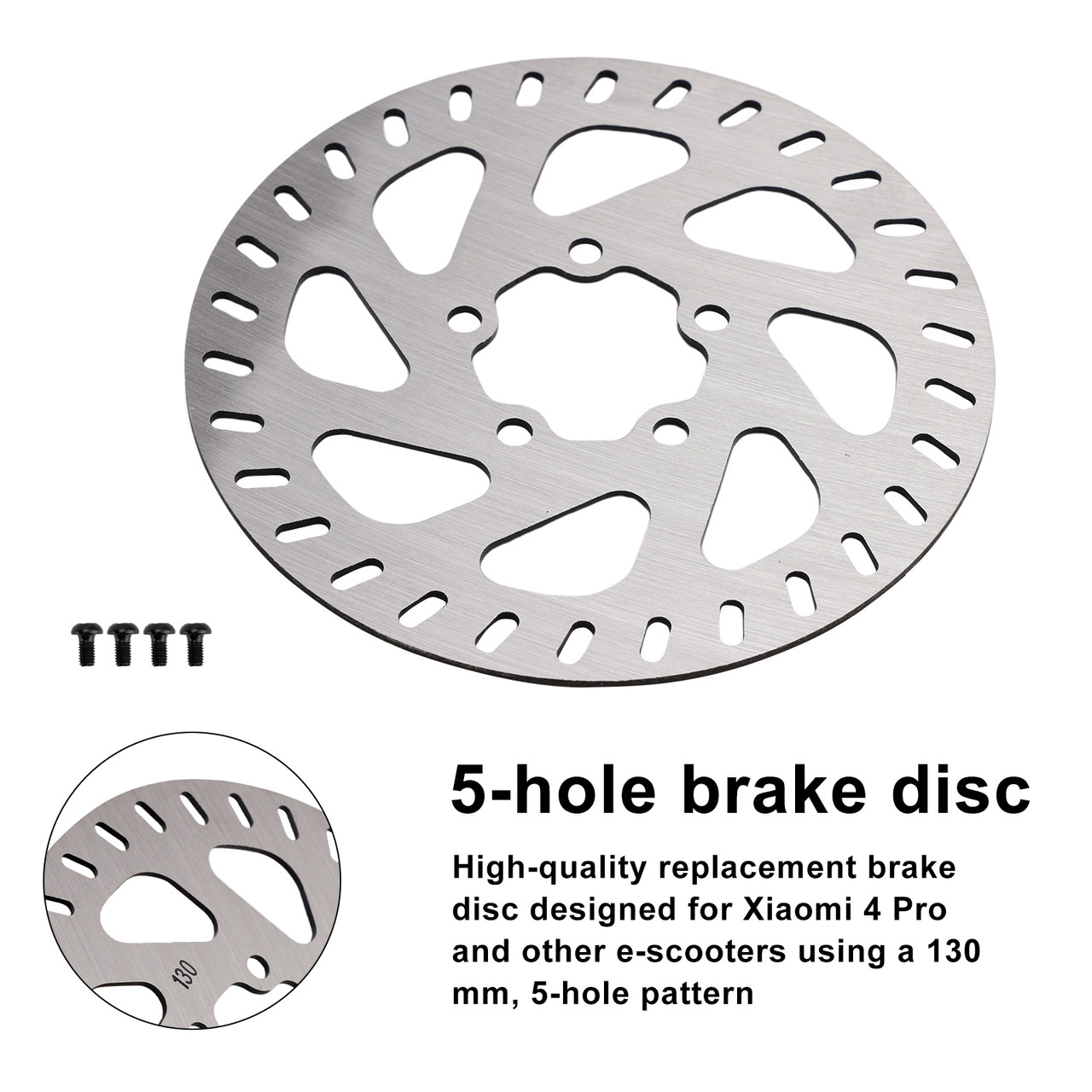 Brake disc 130 mm 5 hole for Xiaomi Mi4 Pro (1st Gen)  Replacement