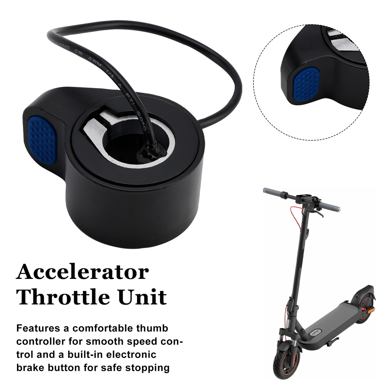 Accelerator Throttle Unit for Xiaomi 4 Pro (1st Gen) ¨C Blue Accelerator Throttle Unit for Xiaomi 4 Pro (1st Gen) ¨C Blue