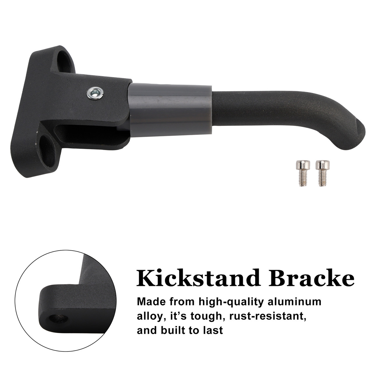 Stand Kickstand Bracket Compatible with Xiaomi 4 Pro (1st Gen) E-Scooter Stand Kickstand Bracket Compatible with Xiaomi 4 Pro (1st Gen) E-Scooter
