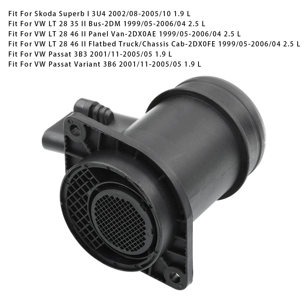 1999-2006 VW LT 28 35 II 28 46 II Bus-2DM Mass Air Flow Meter Sensor 0281002463 Generic