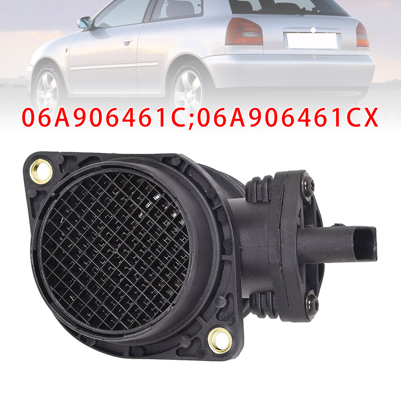 1998-2002 VW Golf IV Cabriolet 1E7 2.0 Mass Air Flow Meter Sensor 06A906461C Generic
