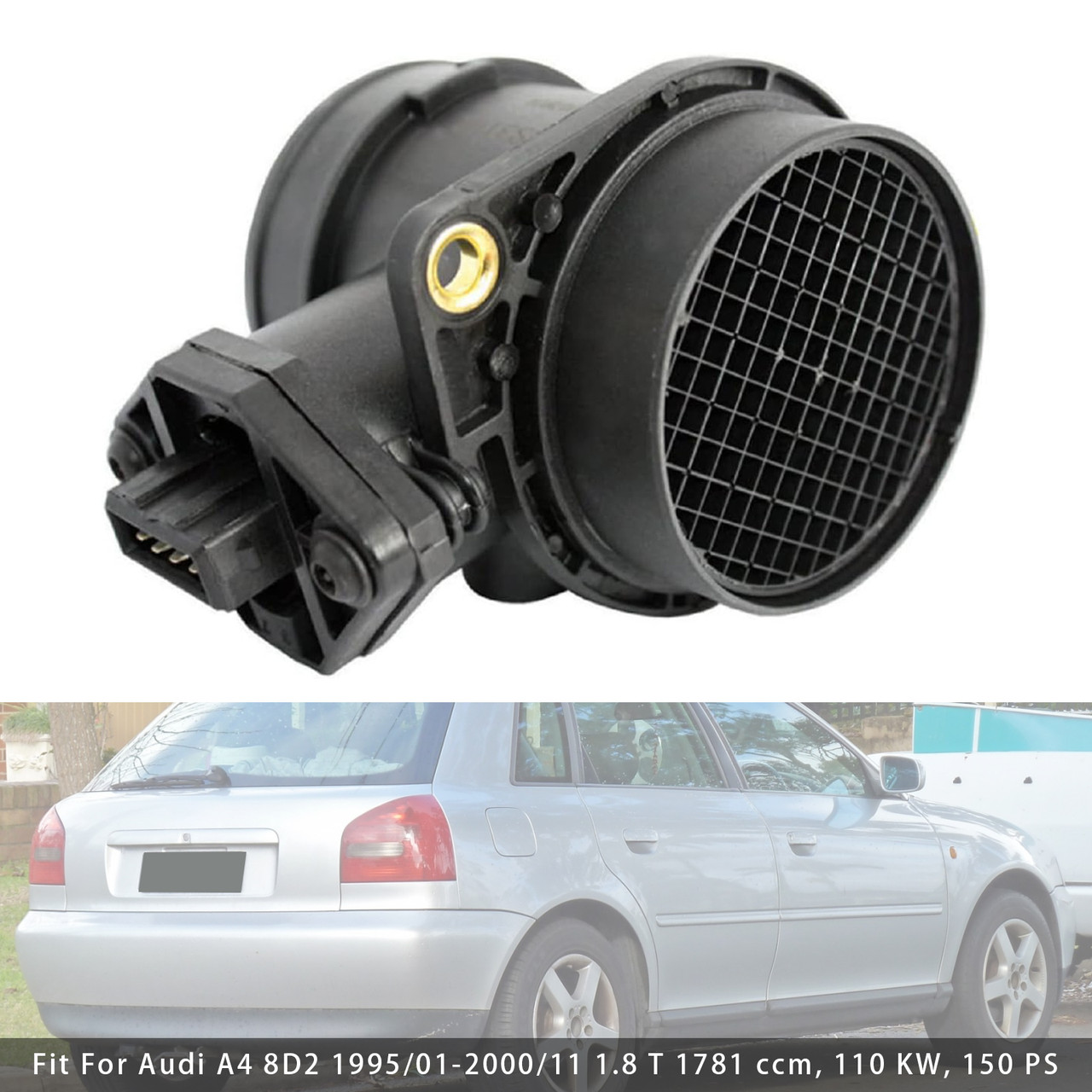 1996-2000 VW Passat Mass Air Flow Meter Sensor 0280217112 Generic 1996-2000 VW Passat Mass Air Flow Meter Sensor 0280217112 Generic