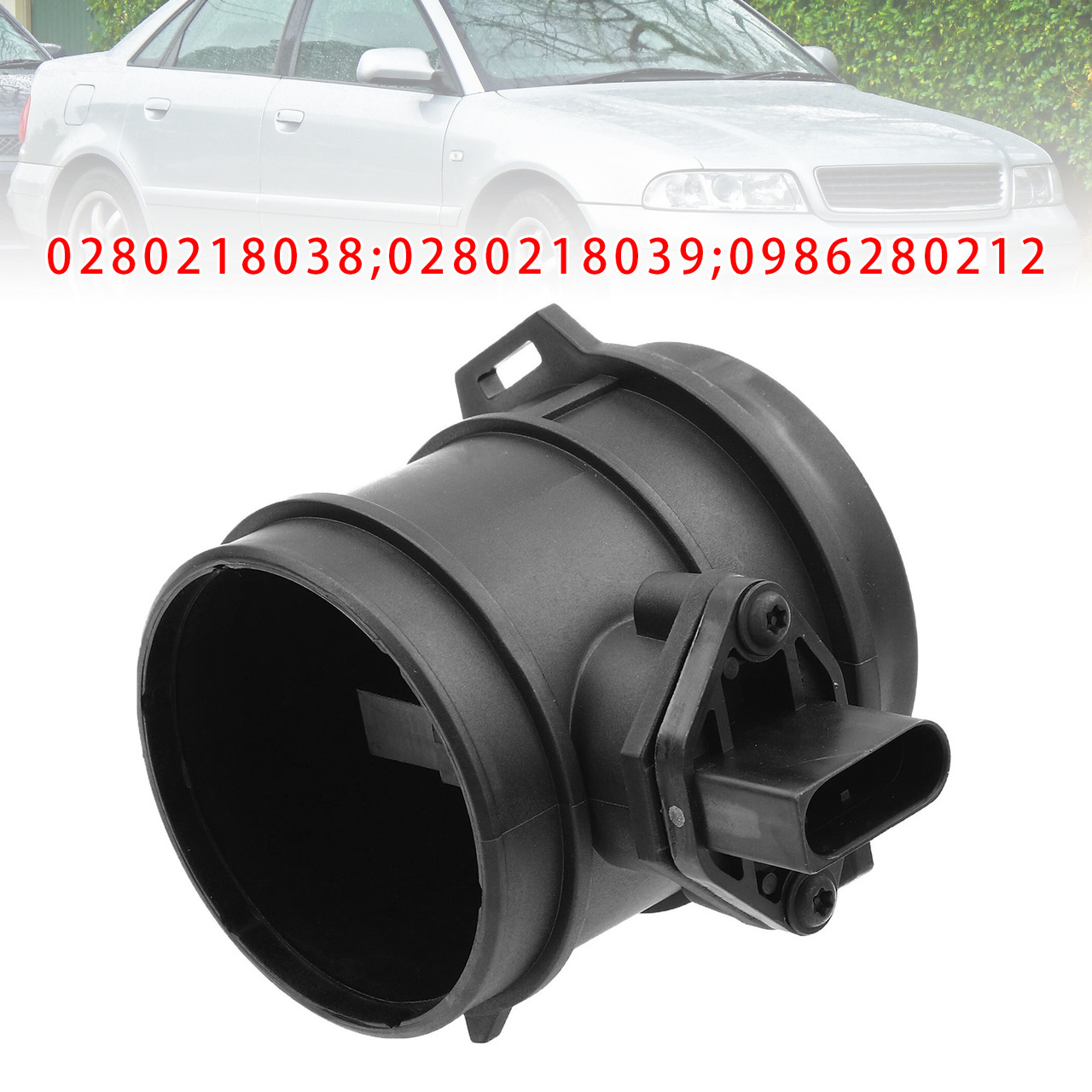 1997-2001 Audi A4/ A4 8D2 Avant A6/ A6 Avant Mass Air Flow Meter Sensor 078906461BX Generic 1997-2001 Audi A4/ A4 8D2 Avant A6/ A6 Avant Mass Air Flow Meter Sensor 078906461BX Generic