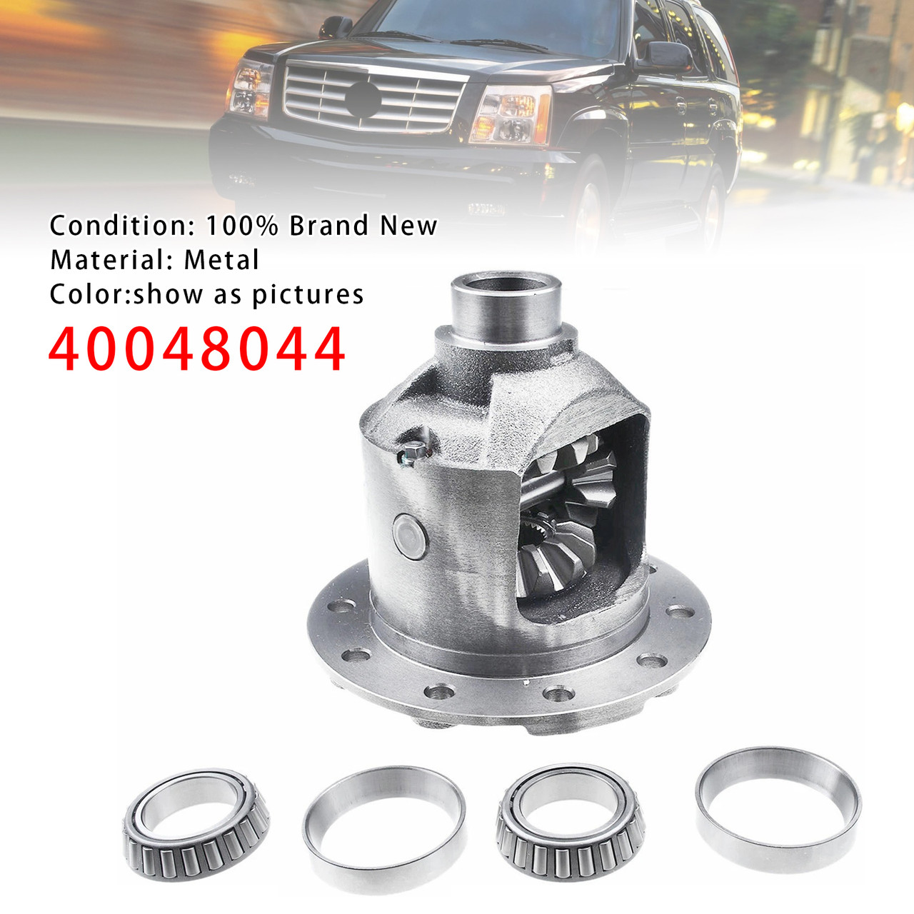 1988-2004 Chevrolet C1500 K1500 S10 Silverado 1500 Differential Case Kit Assembly 40048044 Generic