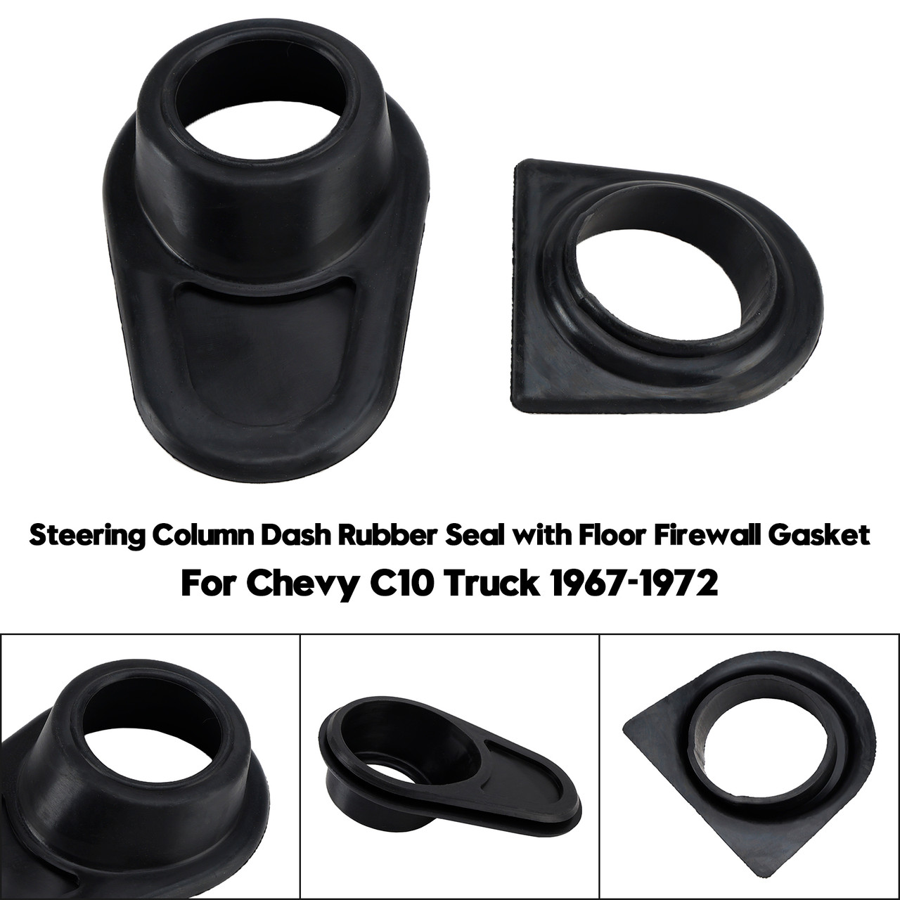 1967-1972 Chevy/ C10 Truck/ GMC Steering Column Dash Rubber Seal Floor Firewall Gasket Generic 1967-1972 Chevy/ C10 Truck/ GMC Steering Column Dash Rubber Seal Floor Firewall Gasket Generic