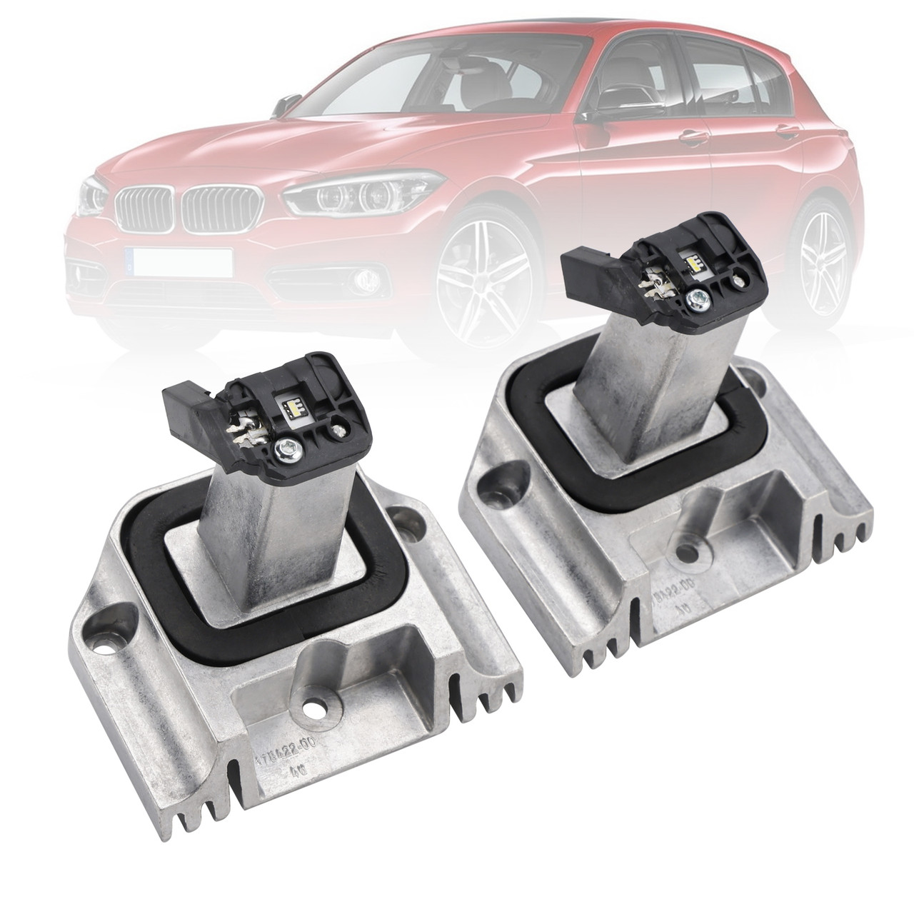 2011-2015 BMW 1 Series F20 5-door F21 3-door Pre-facelift 2X Headlight Angel Eye DRL LED Control Unit 63117296905 Generic