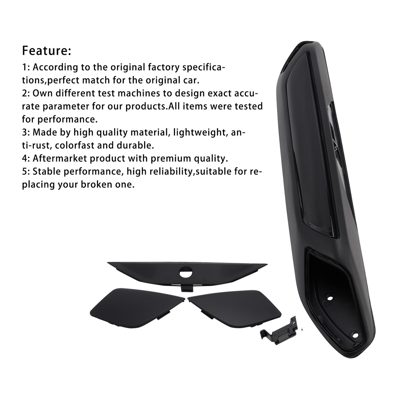 2018-2019 Ford Transit-150/250/350 3rd Brake Light Stop Lamp 923-127 Black Generic