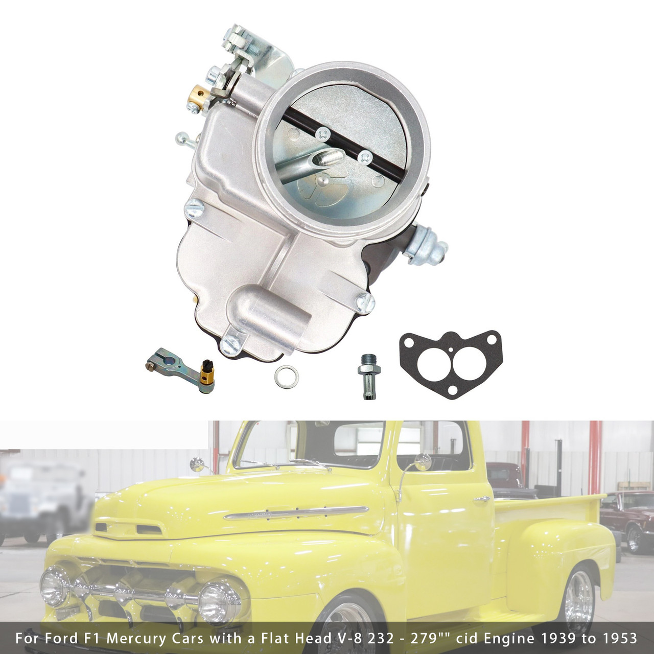 1939-1953 Ford F1 Mercury Cars with a Flat Carburetor LRD-C1W013-7 232-279 Generic