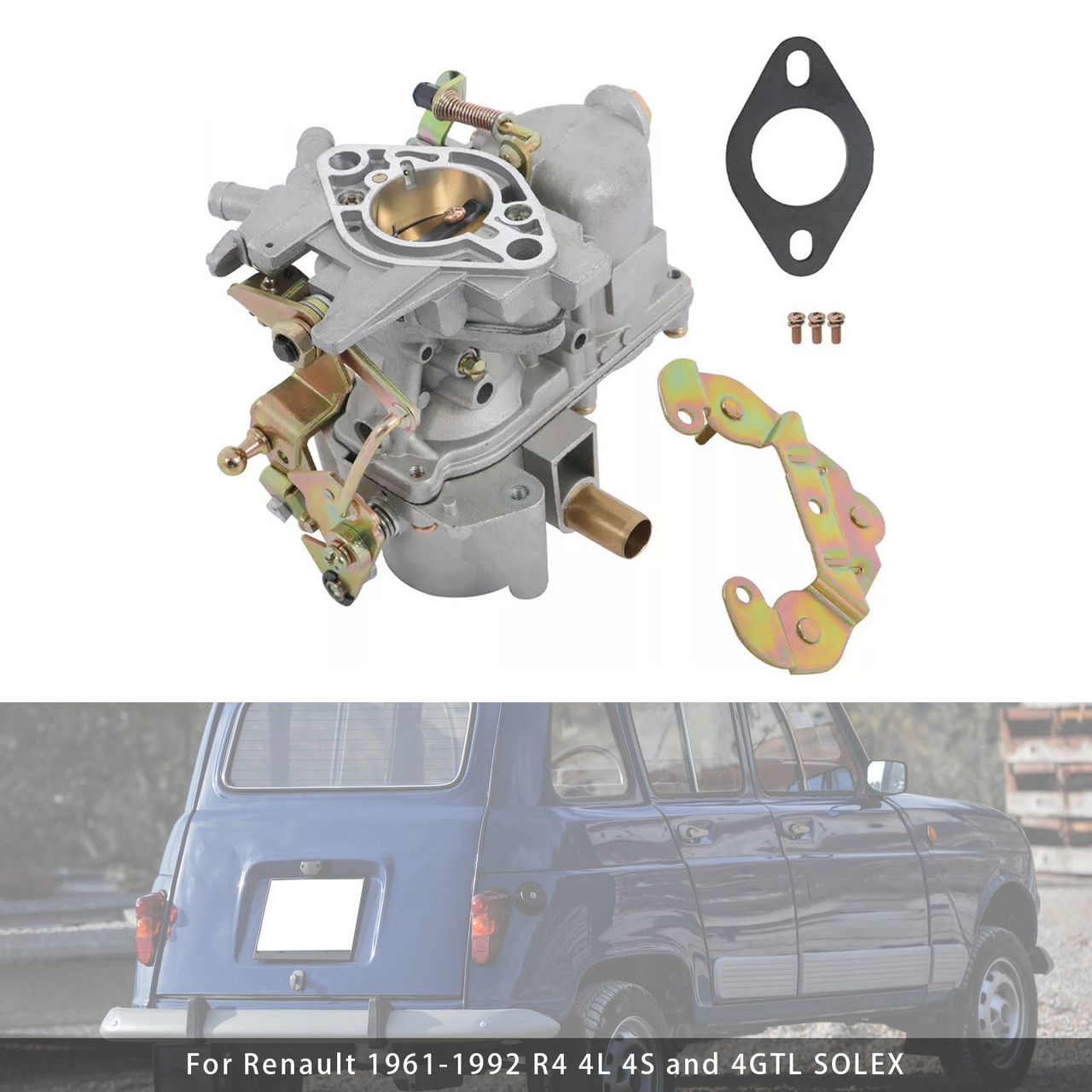 1961-1992 Renault R4 4L 4S and 4GTL SOLEX Carburetor 11779001 Generic