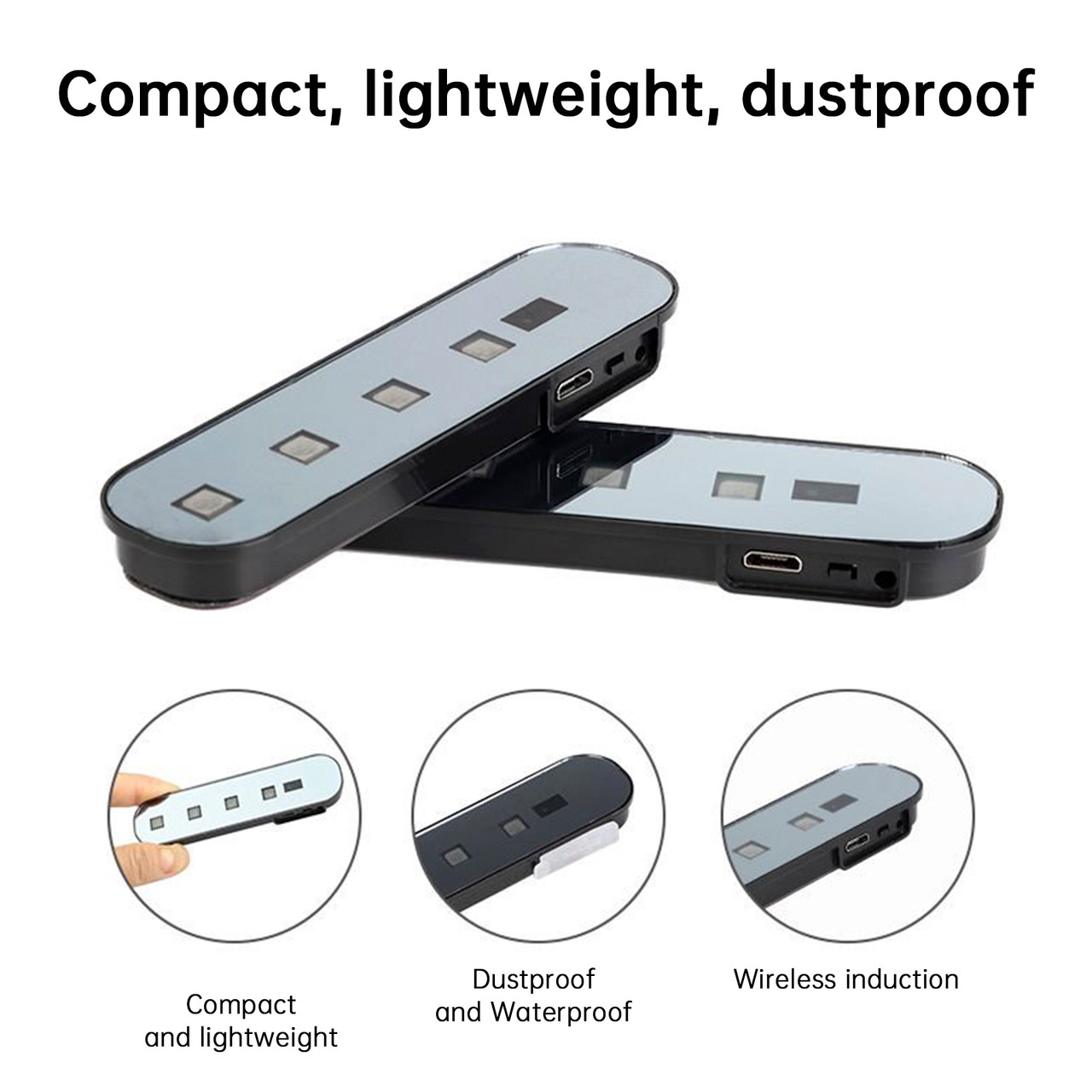 4Pcs Car Door Decoration Safety Light Warning Flashing Automatic Sensing Light