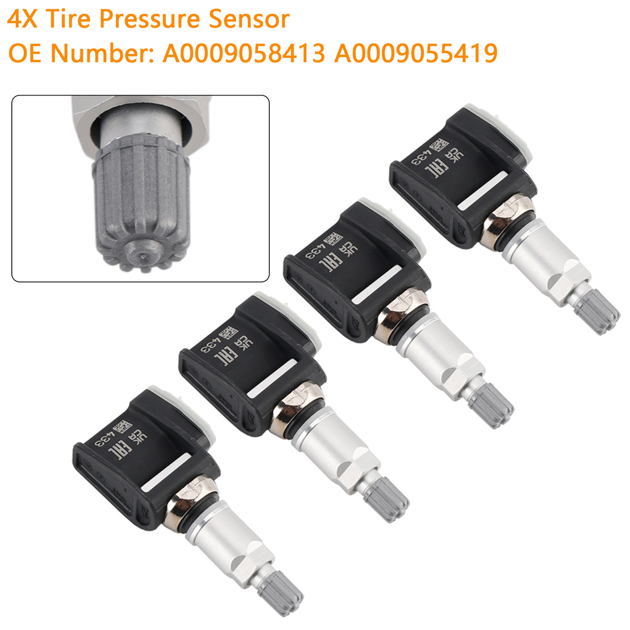 2023- Mercedes Benz AMG GT C192 4*Tire Pressure Sensor A0009058413 A0009055419 Generic 2023- Mercedes Benz AMG GT C192 4*Tire Pressure Sensor A0009058413 A0009055419 Generic