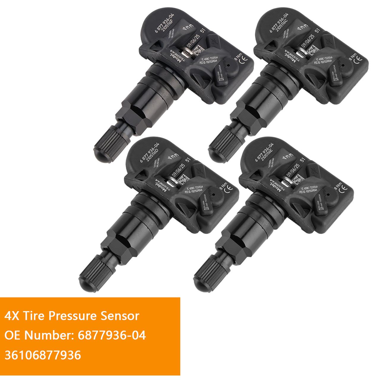 BMW Z4 G29 4*Tire Pressure Sensor 6877936 Generic BMW Z4 G29 4*Tire Pressure Sensor 6877936 Generic