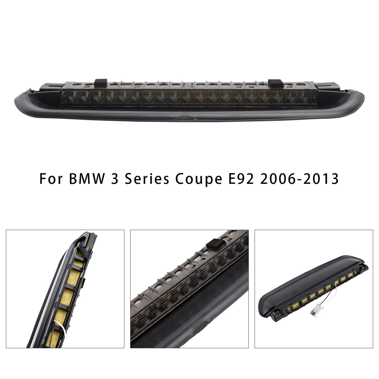 2006-2013 BMW 3 Series Coupe E92 3rd Brake Light Rear 63257145519 Smoked Generic