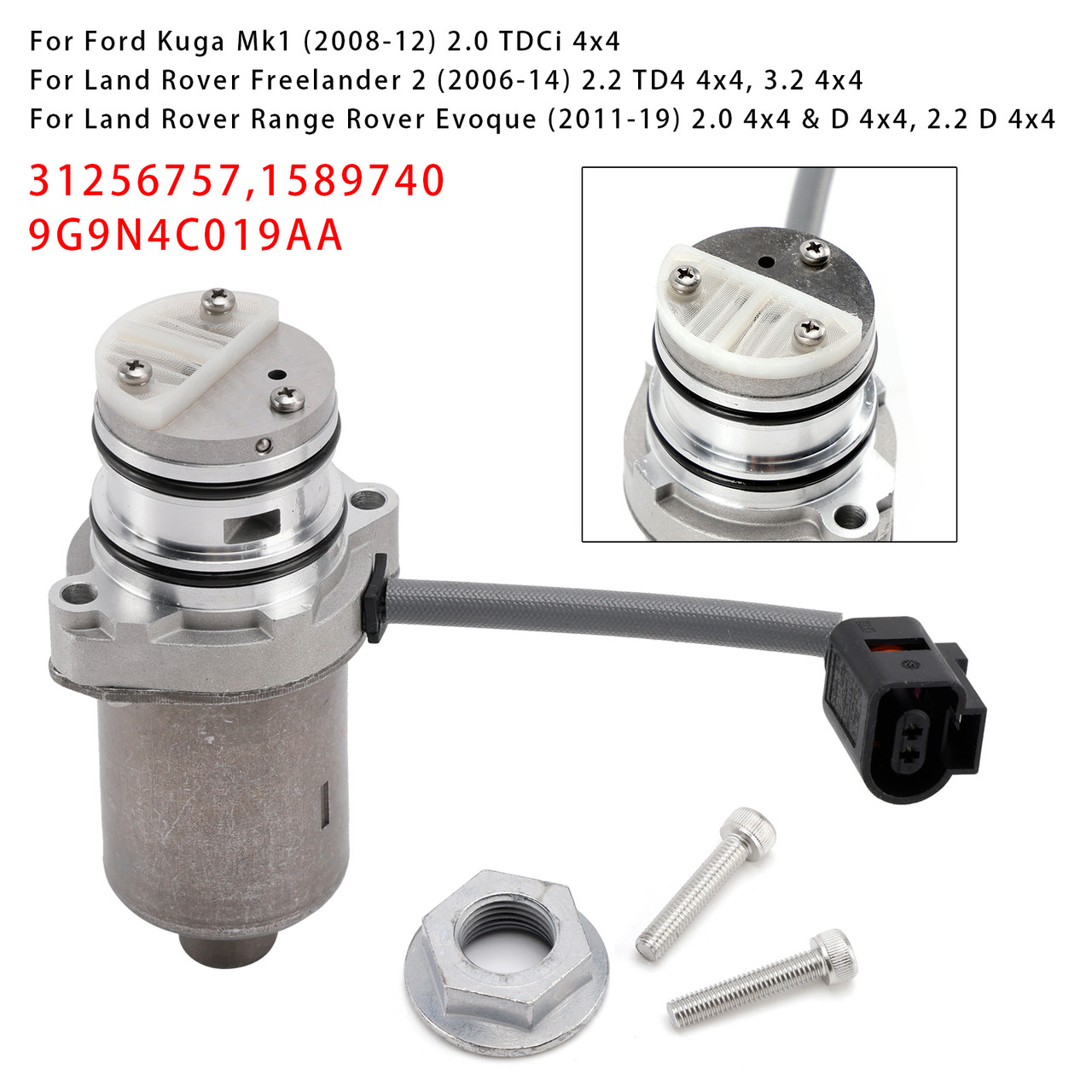 2002-2014 Volvo XC60 XC70 XC90 Differential Oil Pump 31256757 Generic