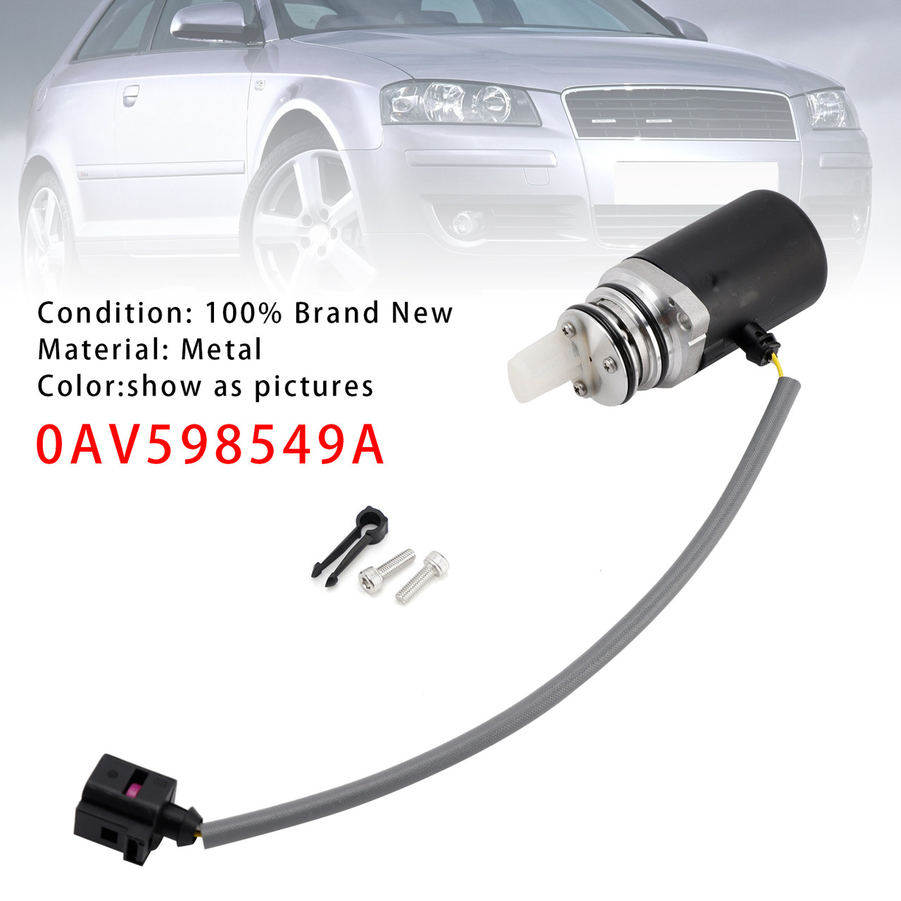 2004-2013 SKODA Octavia/ Octavia Scout Rear Differential Pump 0AV598549A Generic 2004-2013 SKODA Octavia/ Octavia Scout Rear Differential Pump 0AV598549A Generic