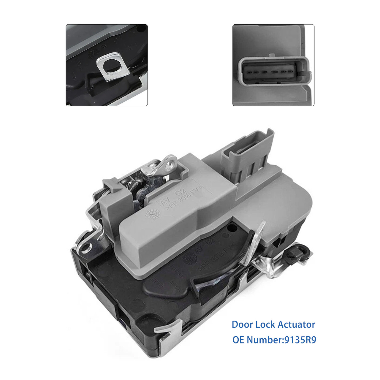 2002-2008 Peugeot 206 SW Front Left Driver Side Door Lock Actuator 9135R9 Generic