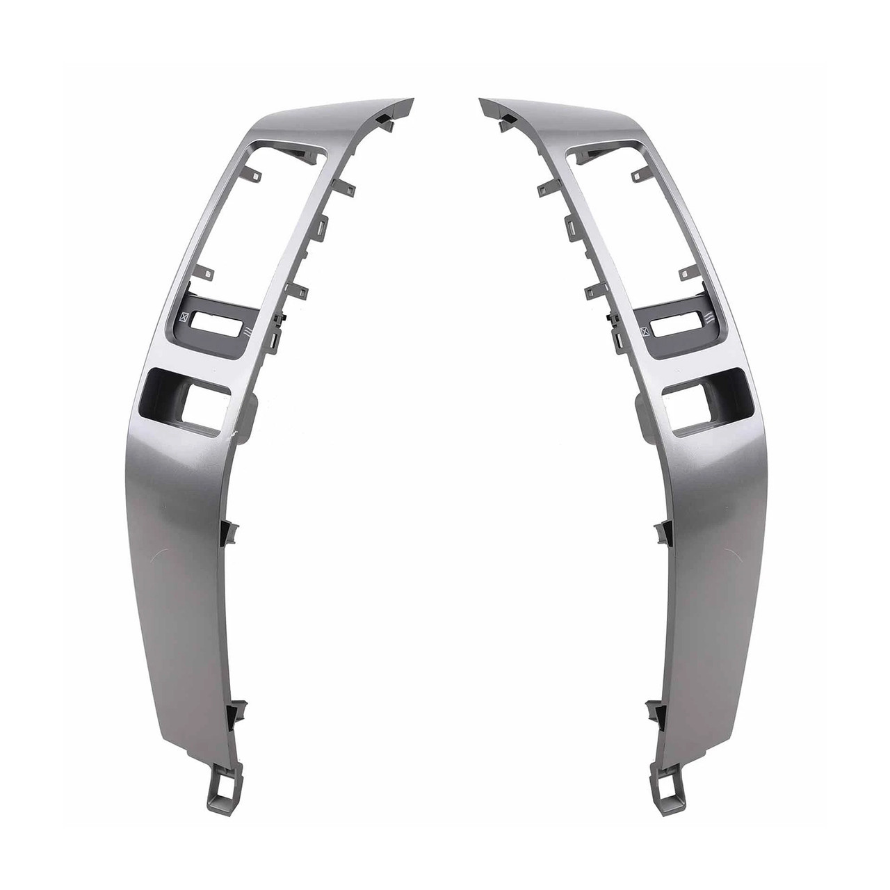 2003-2009 Lexus GX470 2x Dashboard Air Vent Panel Silver Generic