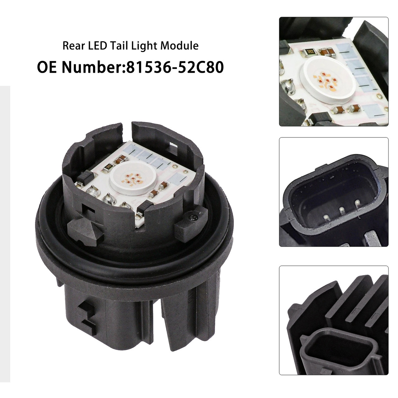2018-2022 Toyota For C-HR 81536-52C80 Rear LED Tail Light Module Generic