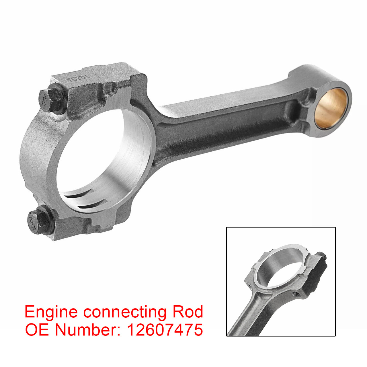 2007-2013 Chevy Avalanche Silverado Engine Floating Pin Connecting Rod 12607475 Generic