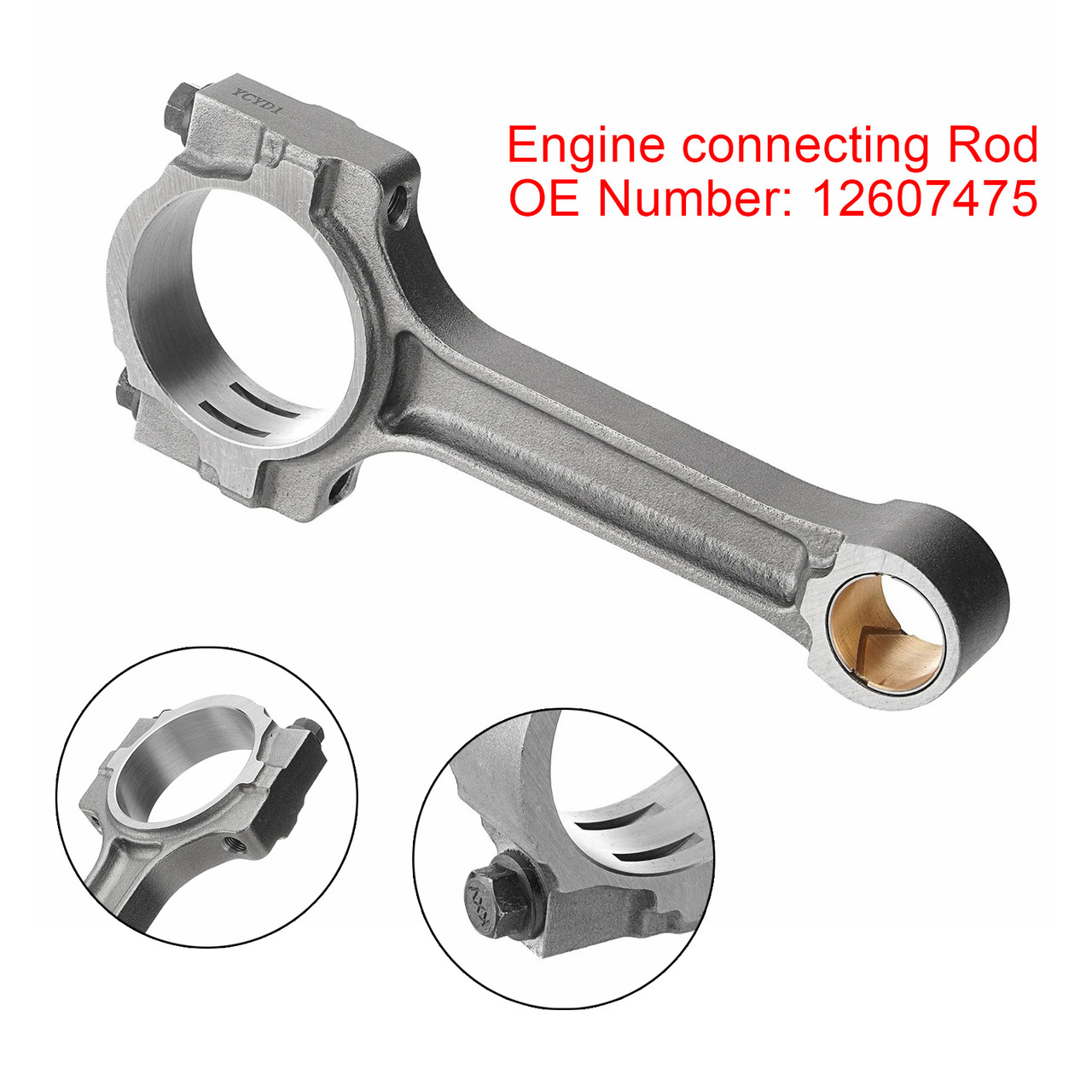 2007-2014 GMC Sierra 1500 Yukon Engine Floating Pin Connecting Rod 12607475 Generic