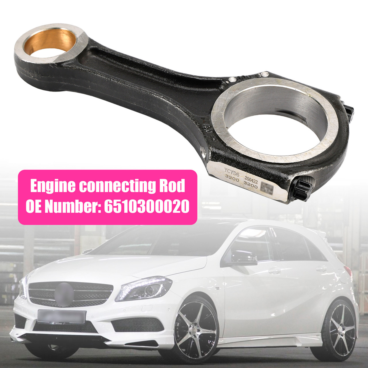 Engine connecting Rod 6510300020 For Mercedes-Benz OM651 W176 C117 W212 C218