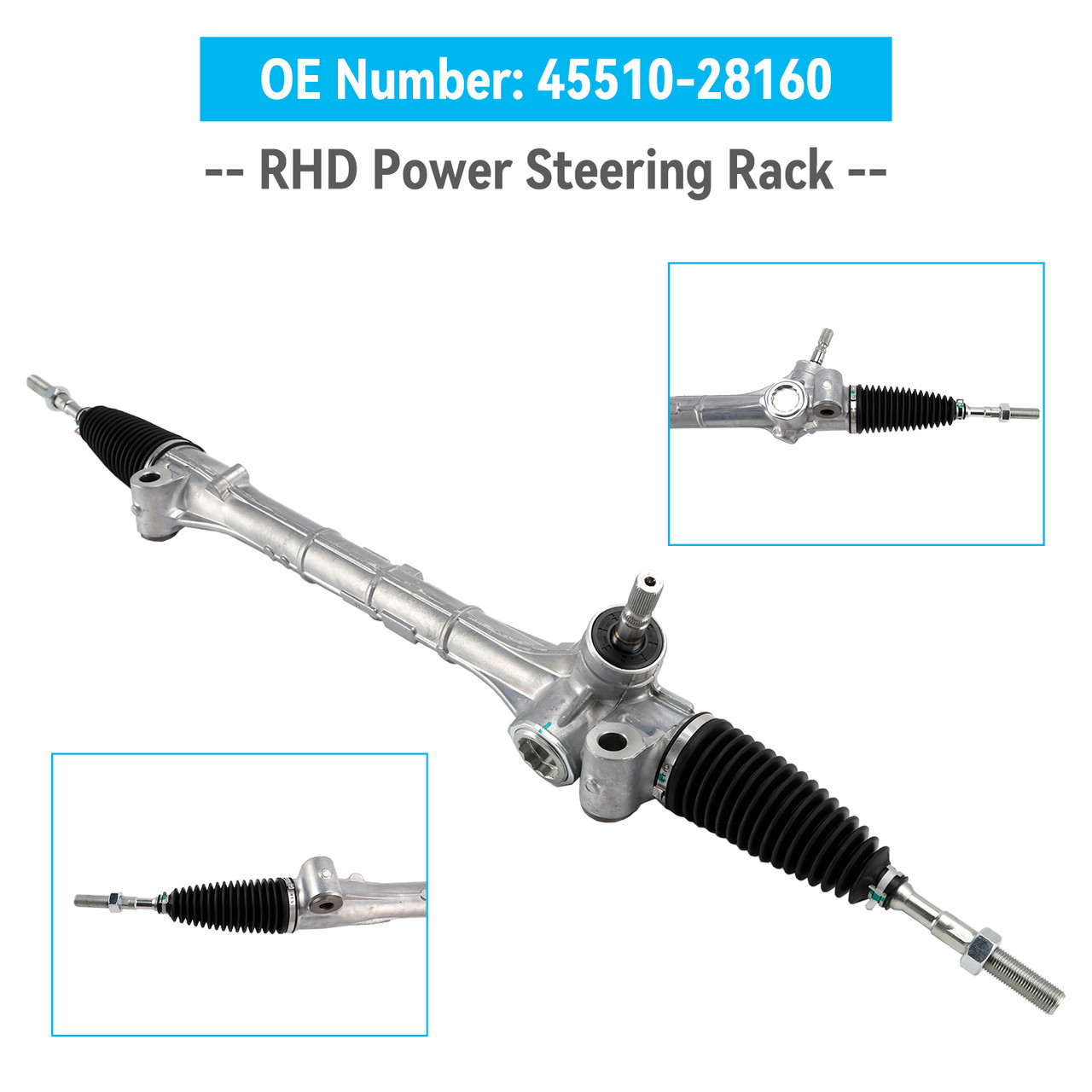 2006-2016 Toyota Estima AHR20 / ACR50 RHD Power Steering Rack 45510-28160 Generic