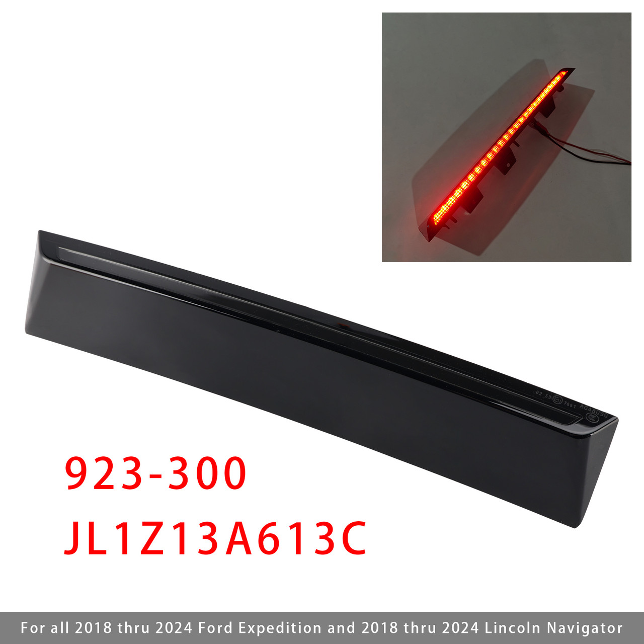 923-300 Third Brake Light Assembly JL1Z13A613C For Ford Lincoln models