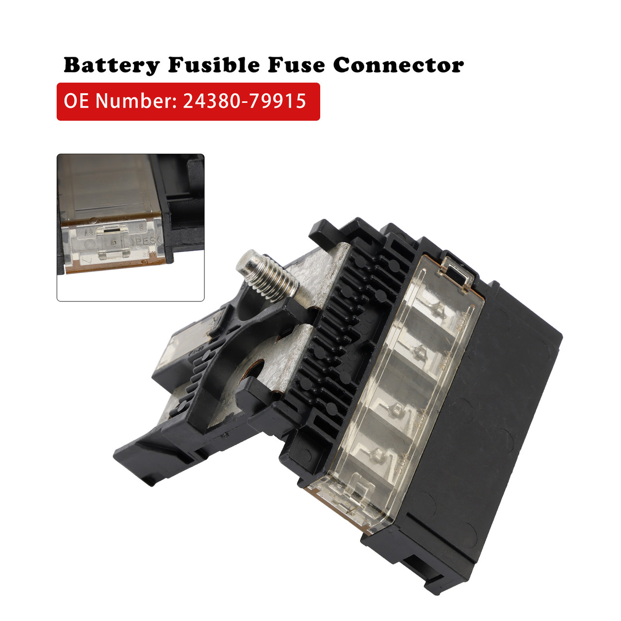 2004-2013 Nissan 370Z Armada Titan Battery Fusible Fuse Connector 24380-79915 Generic