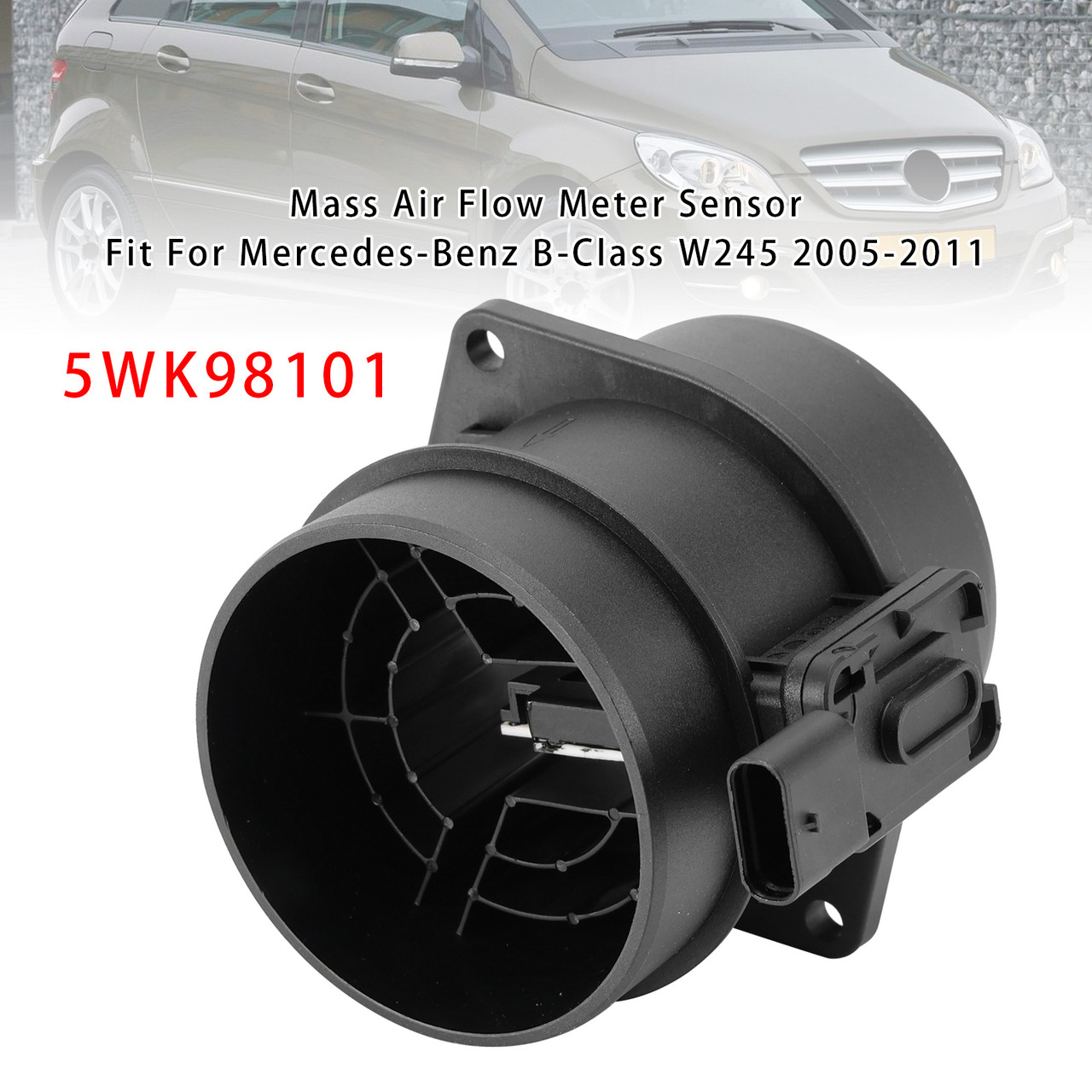 2016-2020 Mercedes-Benz W205 W176 GLC X253 Mass Air Flow Meter Sensor 6450900048 Generic 2016-2020 Mercedes-Benz W205 W176 GLC X253 Mass Air Flow Meter Sensor 6450900048 Generic