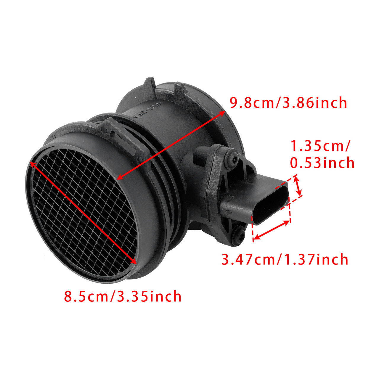 1996-2009 Mercedes-Benz C-Class CLK E-Class G-Class M-Class S-Class Mass Air Flow Meter Sensor 0280218082 Generic 1996-2009 Mercedes-Benz C-Class CLK E-Class G-Class M-Class S-Class Mass Air Flow Meter Sensor 0280218082 Generic