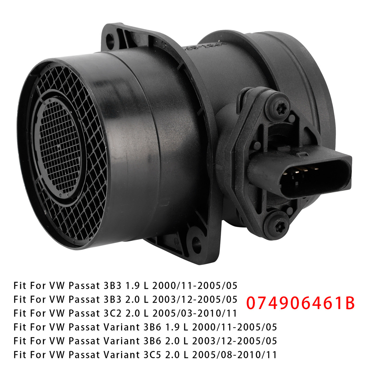 2002-2010 VW Phaeton Polo Sharan Mass Air Flow Meter Sensor 0281002461 Generic 2002-2010 VW Phaeton Polo Sharan Mass Air Flow Meter Sensor 0281002461 Generic