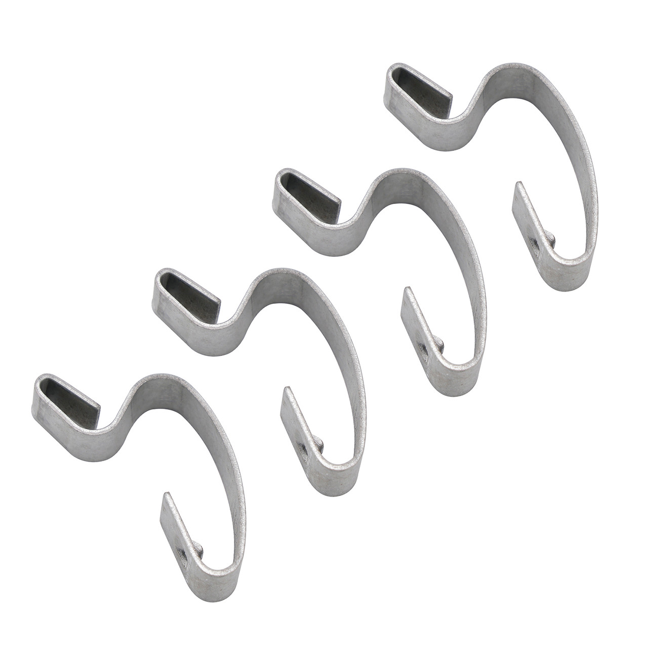 2004-2008 YFM50 Raptor 50 80 4X Hook Set Air Box Lid Clip 5Th-14436-00-00 Silver Generic