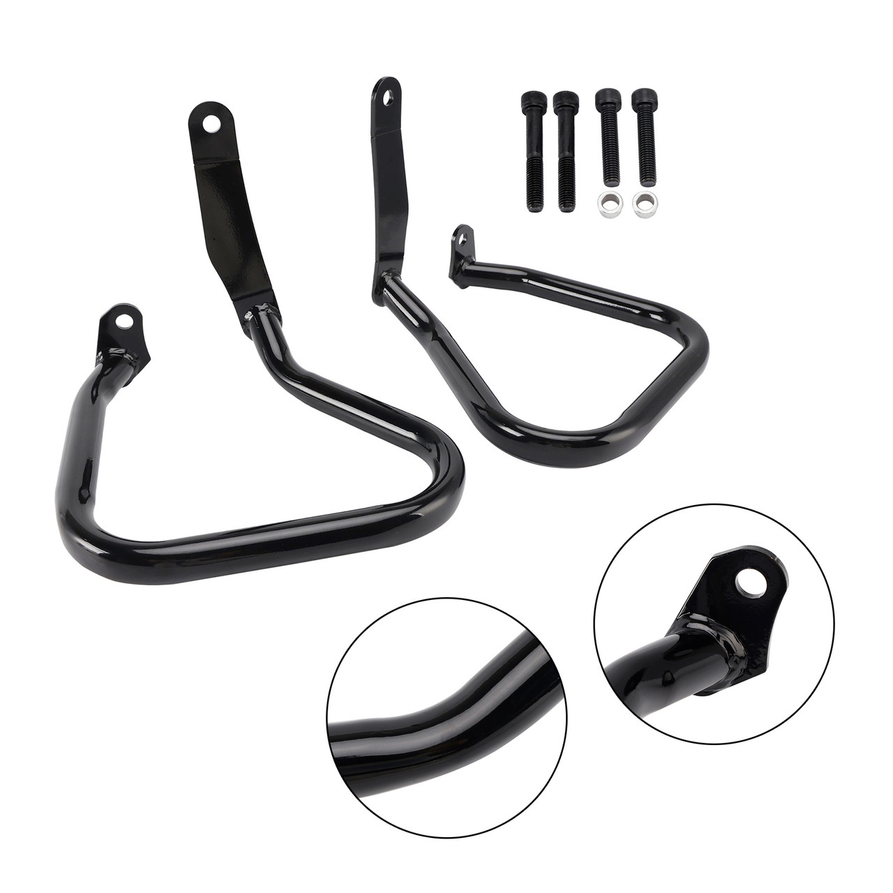 2022-2024 Softail Low Rider ST FXLRST Engine Guard Crash Bar Frame Protector Bumper Steel Black Generic