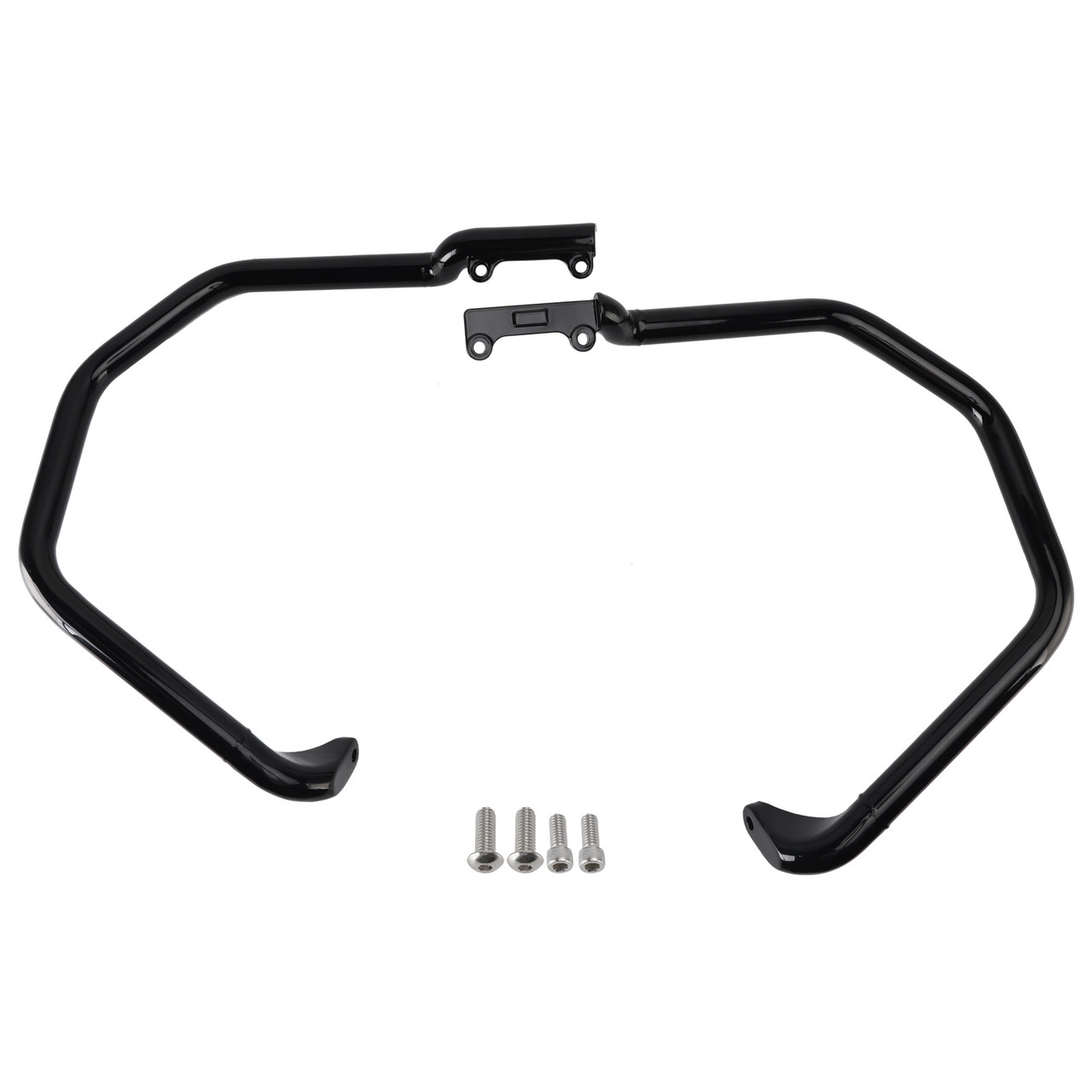 2014-2023 Indian Roadmaster Engine Guard Crash Bar Frame Protector Black Generic