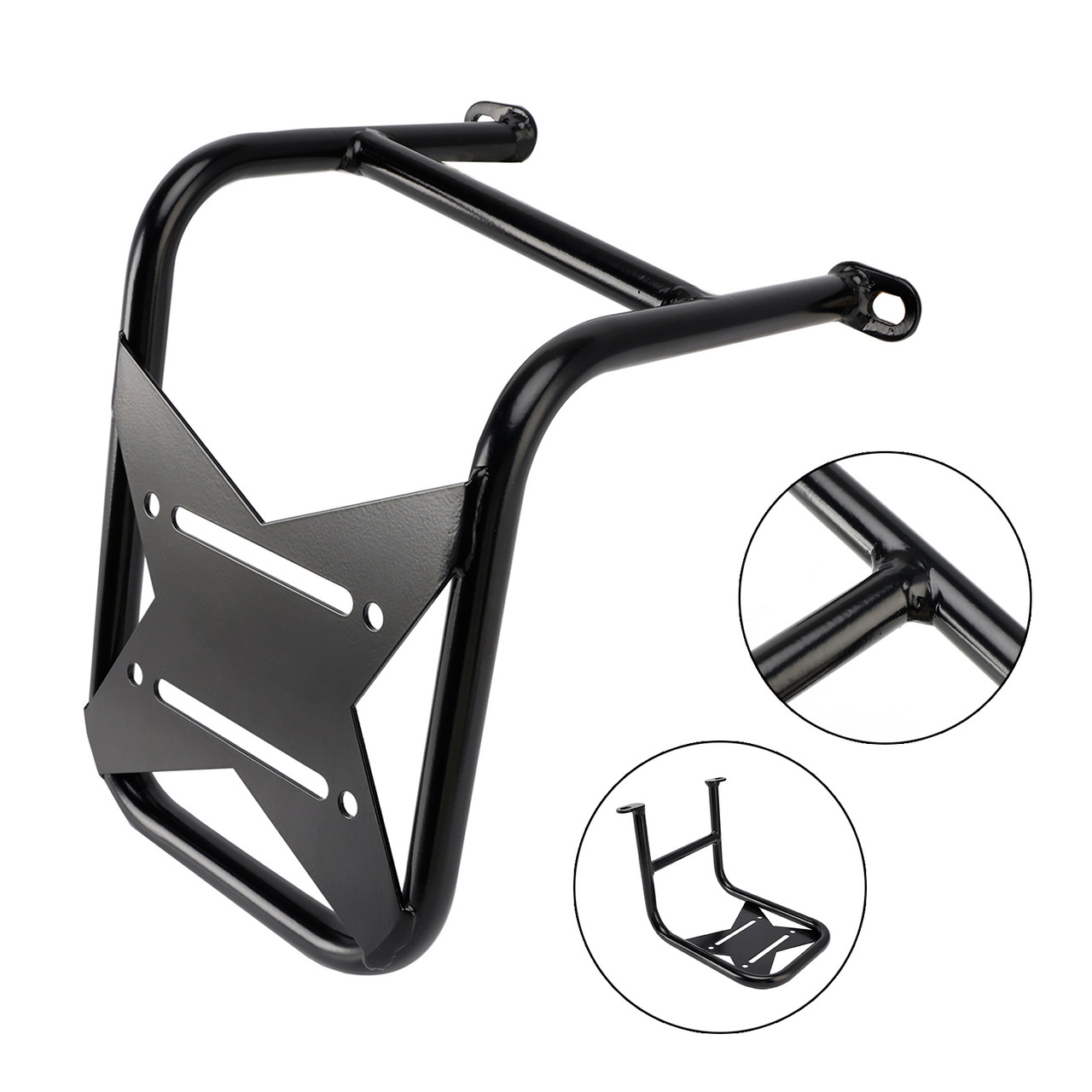 2019-2025 Triumph Scrambler 1200 Saddlebag Mount Bracket Black Right Generic