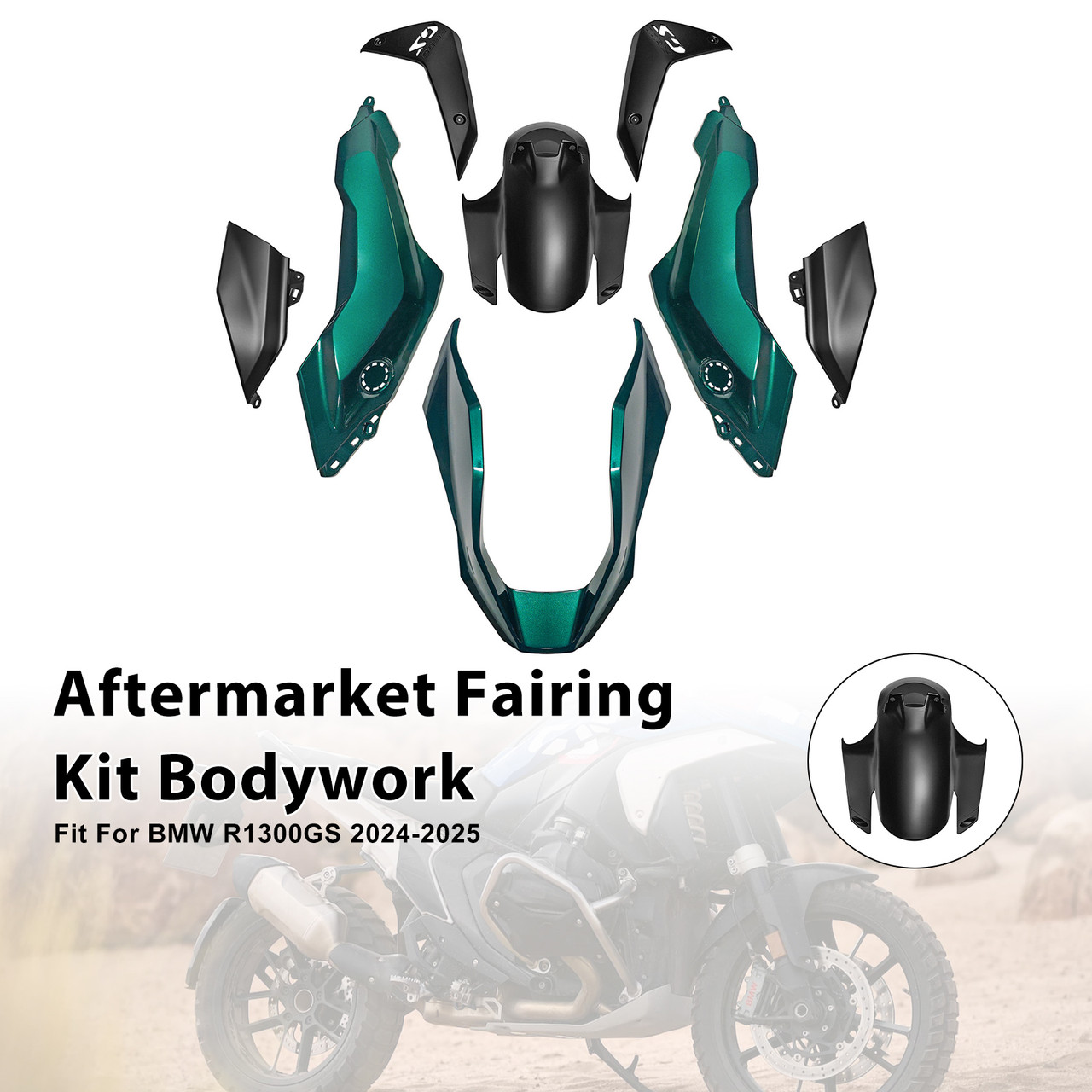 2024-2025 BMW R1300GS Injection ABS Plastic Bodywork Fairing Kit #004 Generic