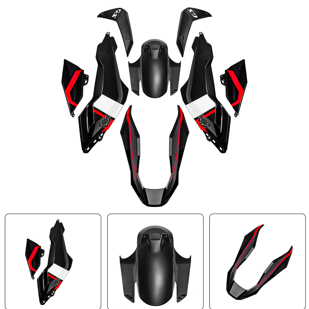 2024-2025 BMW R1300GS Injection ABS Plastic Bodywork Fairing Kit #007 Generic